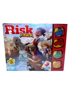 Risk Junior board game for kids 5+ Hasbro 2019, New